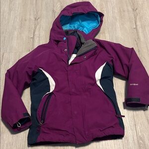 The North Face Kids Puffer Jacket - Purple and Blue